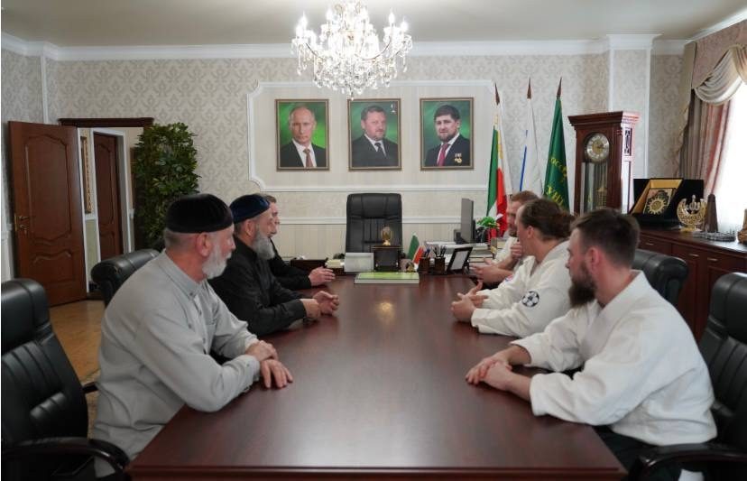 Встреча с ректором Российского исламского университета имени Кунта-Хаджи