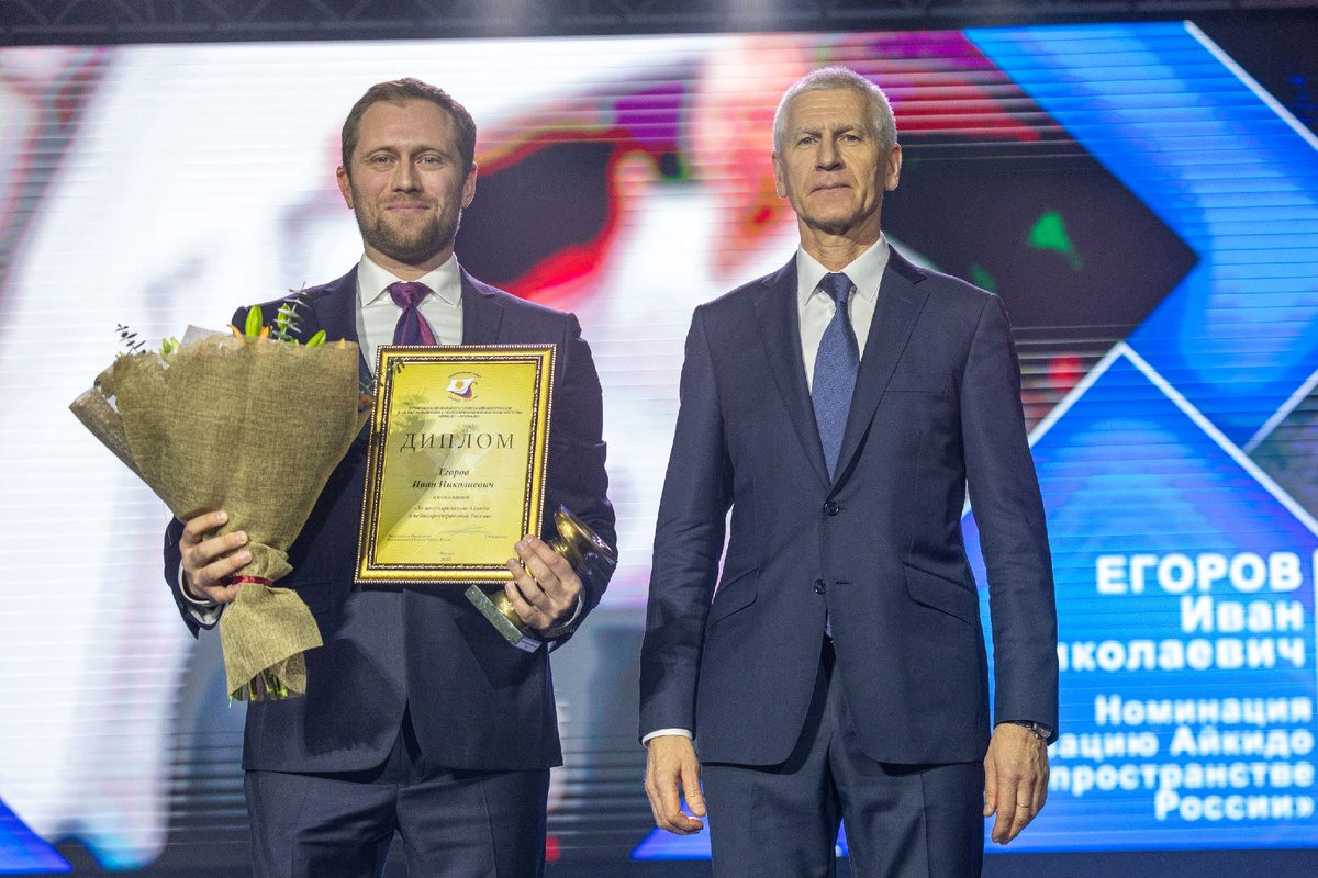 Вручение премии «Торнадо»: Иван Егоров и Олег Матыцин
